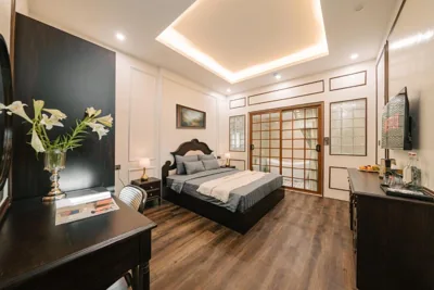 Camera Matrimoniale Deluxe con Vasca — Anora de Van Residences Building- Van Mieu Ha Noi